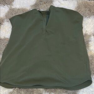 Olive Green Women's Figs Top